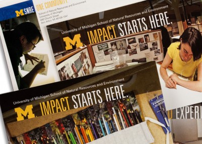 University of Michigan School of Natural Resources and Environment Alumni Direct Mail Campaign