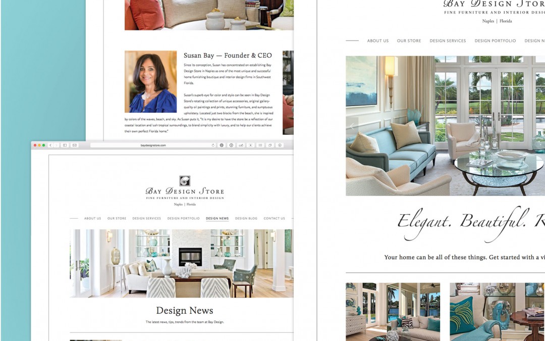 Bay Design Store Website