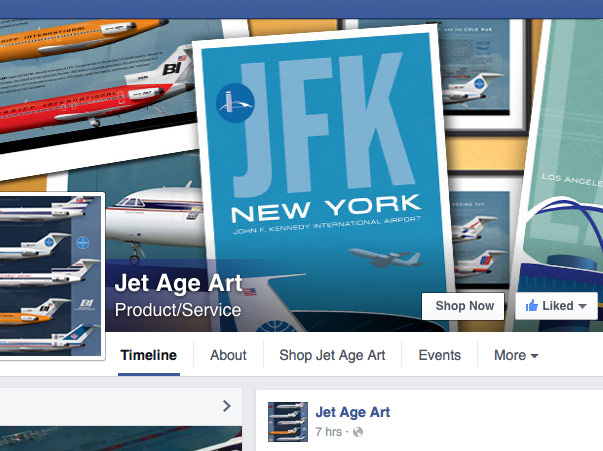 Jet Age Art Social Media