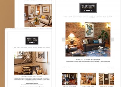 Wendy Ryan Interior Design Website