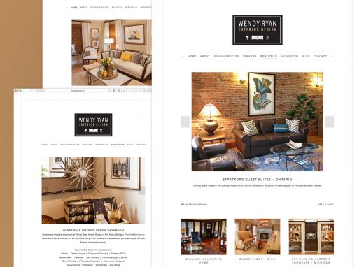 Wendy Ryan Interior Design Website